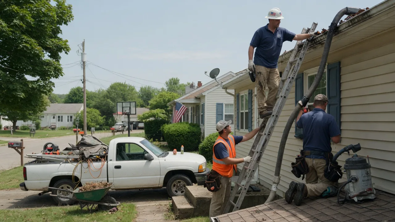 Gutter Installation in Vienna, IL near me